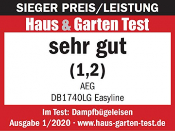 AEG Dampfbügeleisen EasyLine DB 1740LG